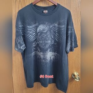 Genuine Harley-Davidson Black Graphic T-Shirt for Men XL